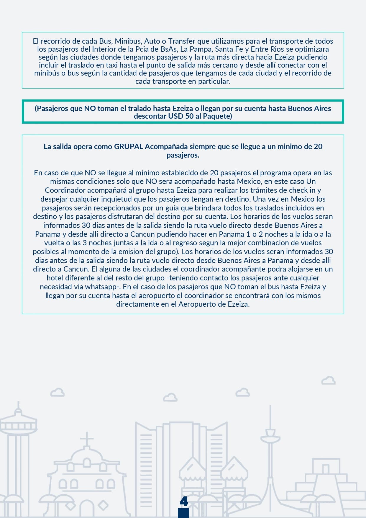 CANCUN CON PLAYA DEL CARMEN Y PANAMA - imagen 3